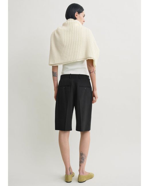 Totême Natural Wide Fluid Shorts