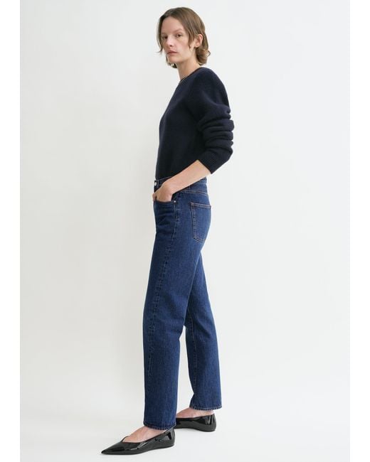 Totême Blue Twisted Seam Denim