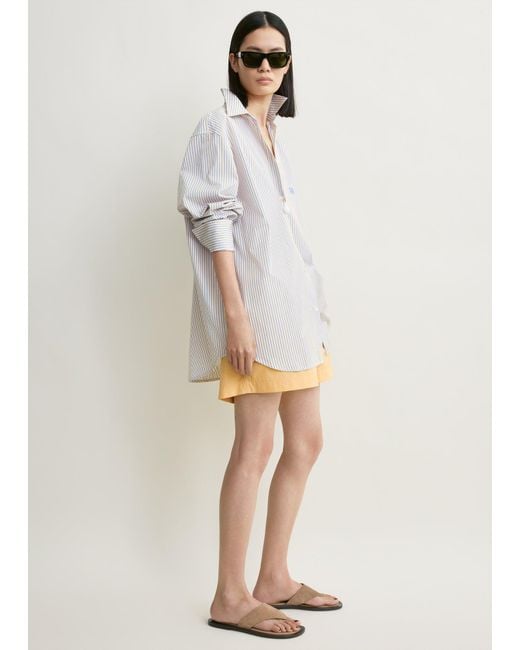 Totême  Natural Striped Summer Shirt