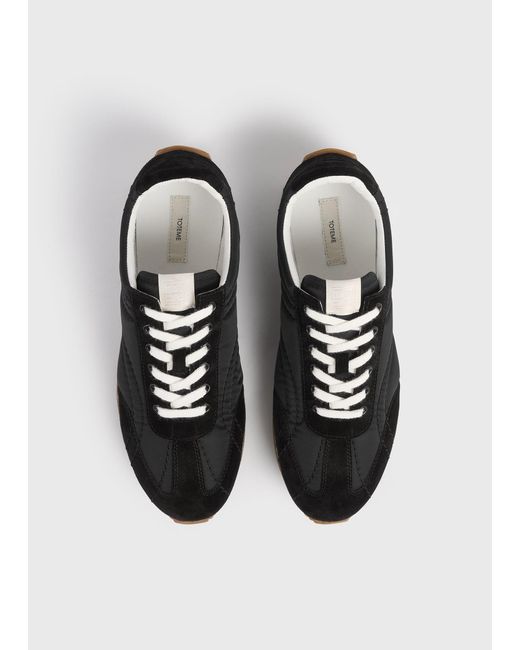Totême  Black Sport Sneakers