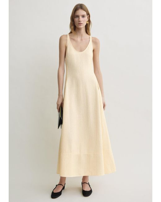 Totême Natural Sculpted Cotton Dress