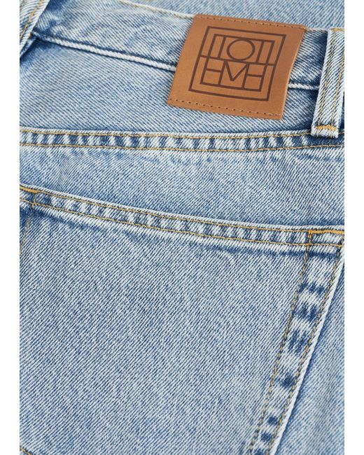 Totême Blue Classic Cut Denim Full Length