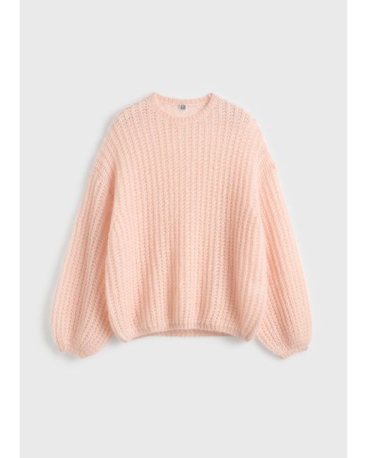 Totême Pink Puffed Knit