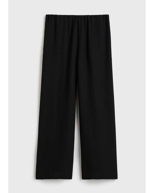 Totême Black Lounge Trousers