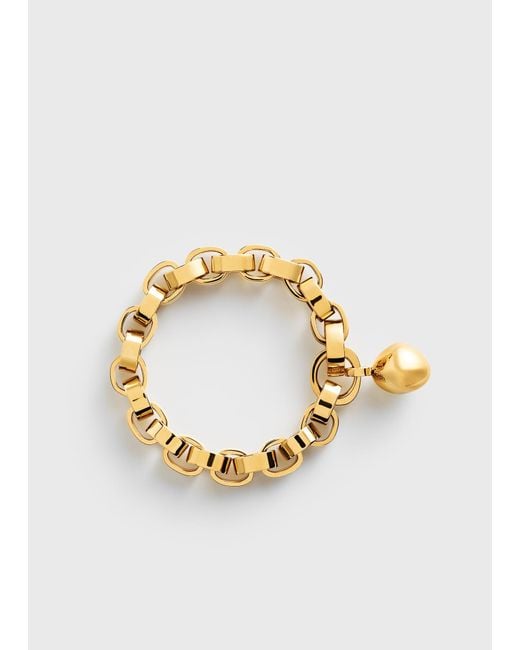 Totême  Metallic Pebble Bracelet