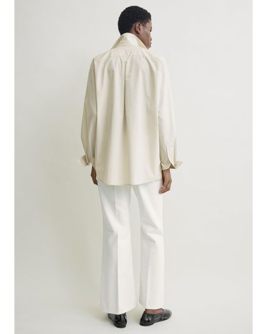 Totême Natural Classic Tumbled Shirt