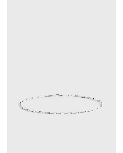 Totême White Crew-Neck Chain 18Kt