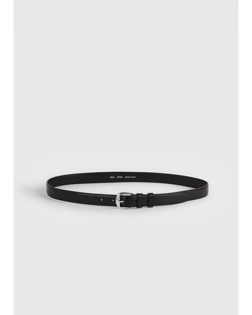 Totême White 2.5Cm Classic Belt