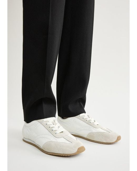 Totême  White Flex Sneakers Off-/Stone