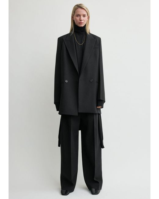 Totême Black Shield Blazer
