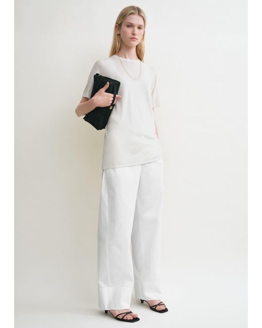 Totême White Tee Knit