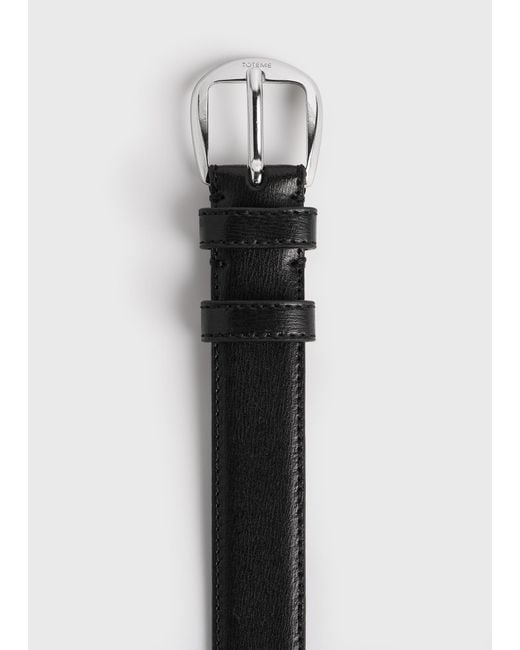 Totême White 2.5Cm Classic Belt