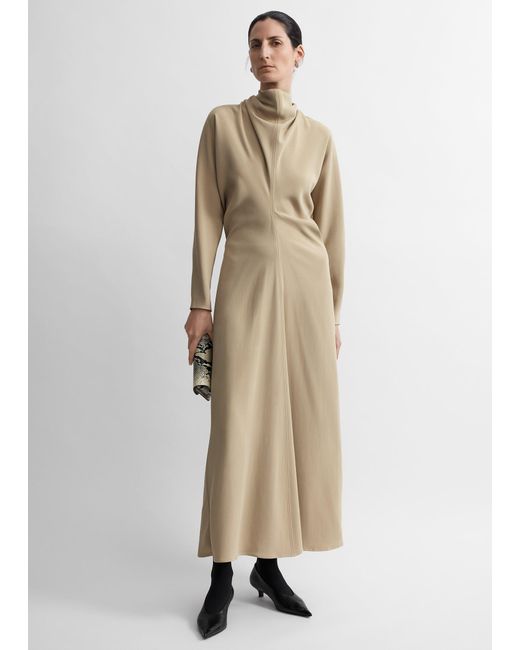 Totême Natural Slouch Waist Scarf Dress