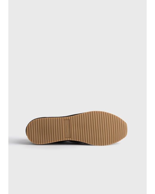 Totême  Black Flex Suede Sneakers