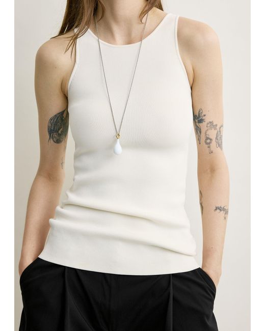 Totême Natural Classic Compact Knit Tank