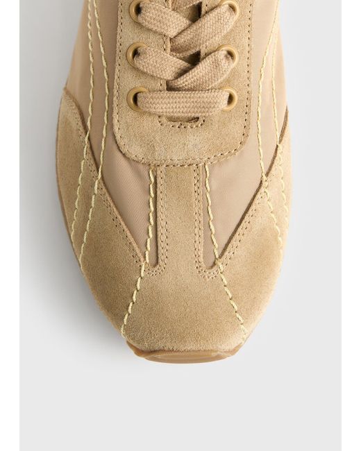 Totême  Natural Flex Sneakers Desert/Buttercup