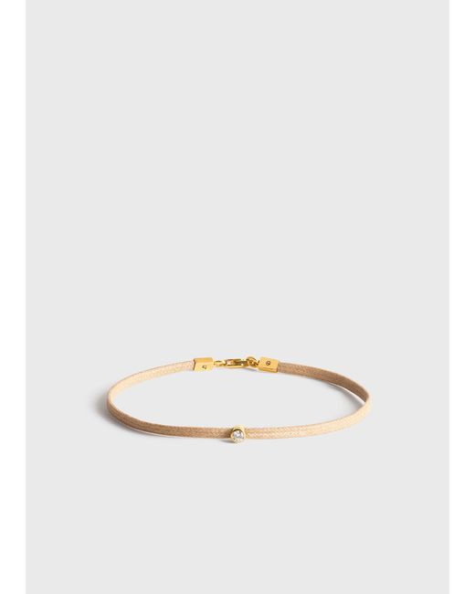 Totême White Mini Diamond Bracelet