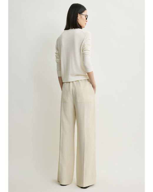 Totême Natural Fluid Drawstring Trousers