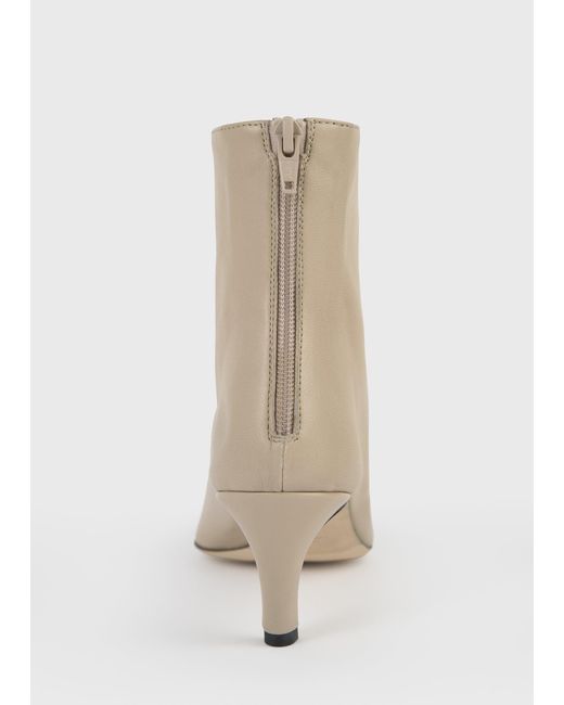 Totême  Natural Soft Nappa Ankle Boots