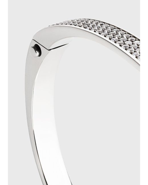 Totême  White Signature Pavé Bracelet