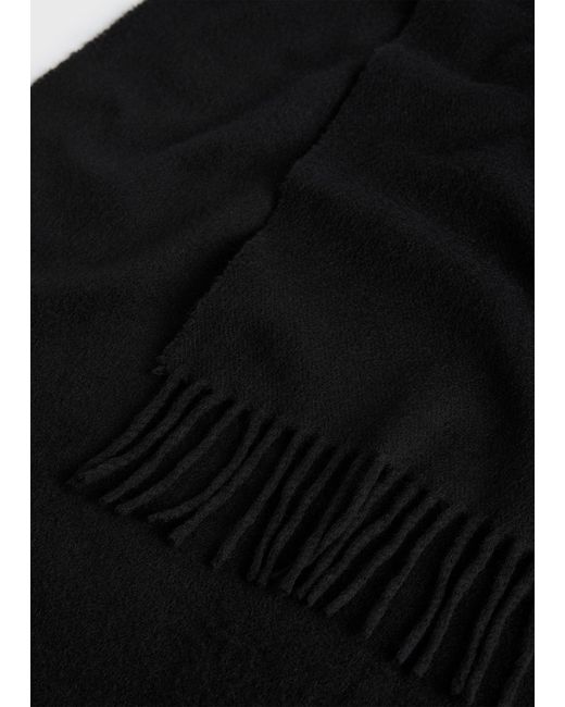 Totême  Black Cashmere Scarf