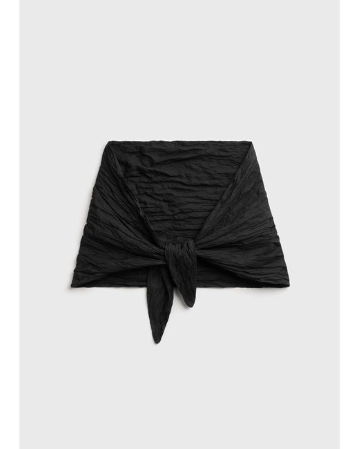 Totême  Black Big Scarf