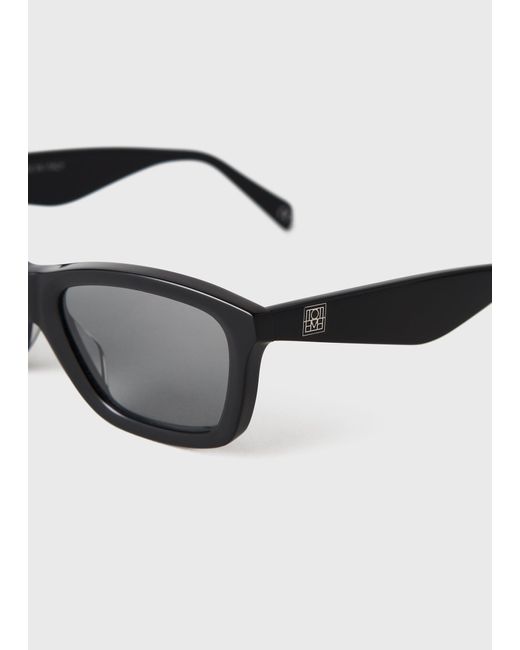 Totême Black Classic Sunglasses