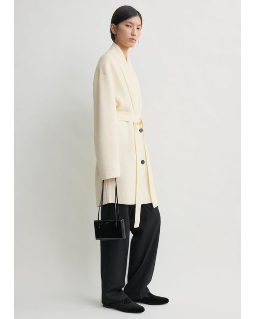 Totême Natural Shawl-Lapel Robe
