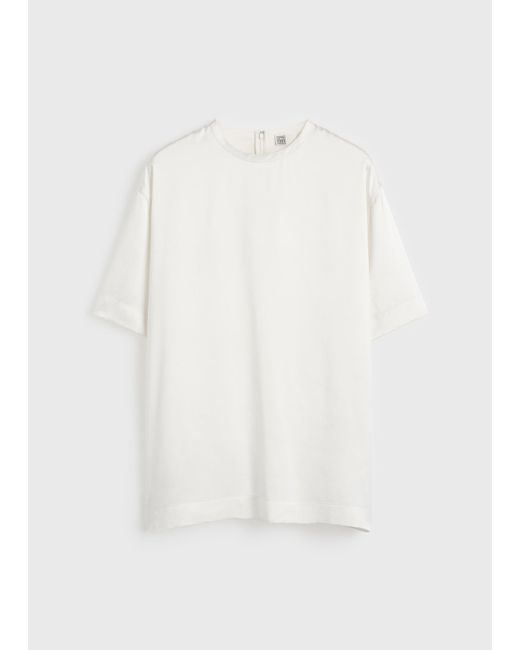 Totême  White Satin Tee