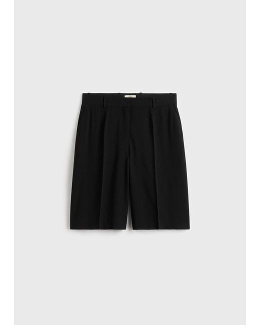 Totême Natural Wide Fluid Shorts