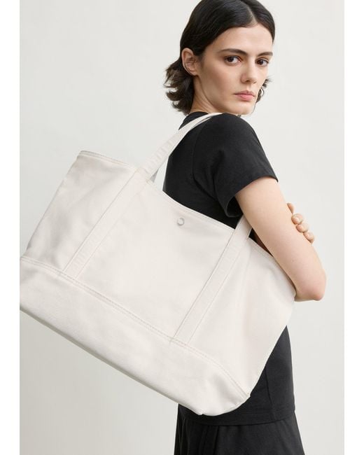 Totême  White Beach Tote