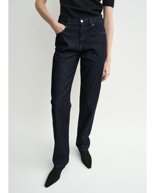 Totême  Blue Low Straight Denim