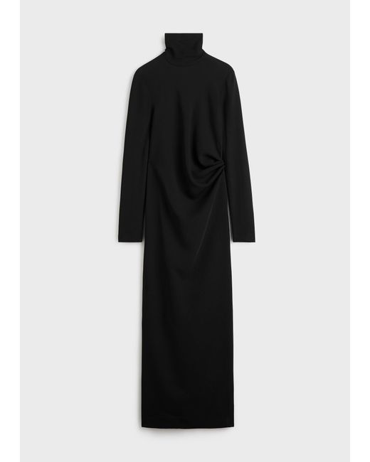 Totême  Blue Long Twist Dress