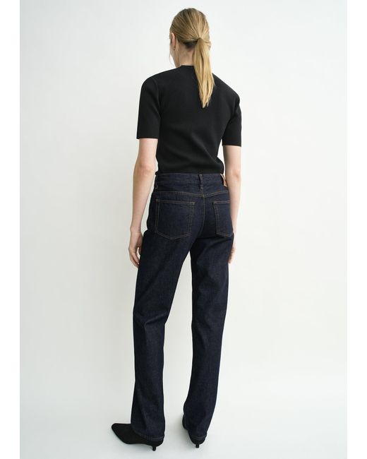 Totême  Blue Low Straight Denim