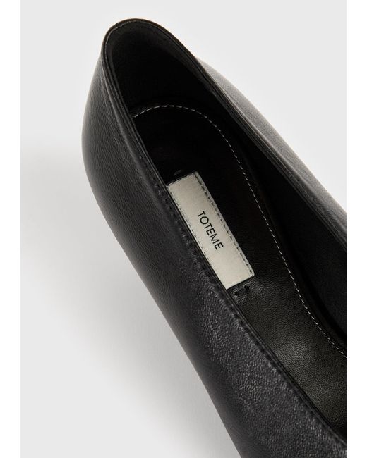 Totême  White Pierced Nappa Pumps