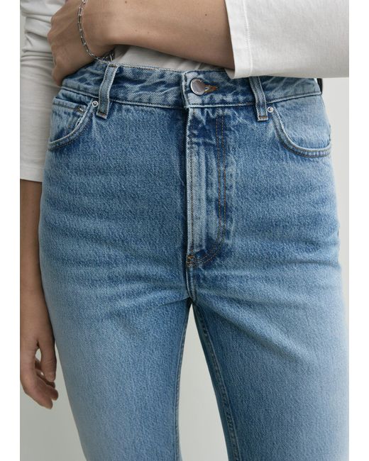 Totême Blue High Slim Denim