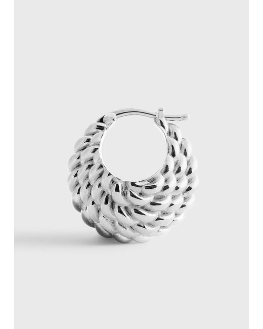 Totême White Rope Hoops