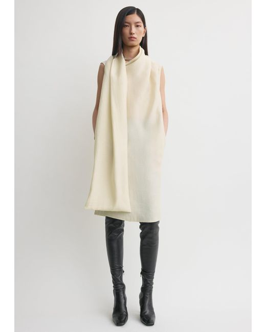 Totême Natural Scarf Dress