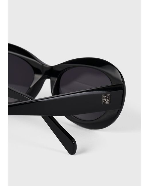 Totême Blue Oval Sunglasses