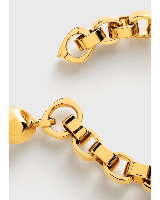 Totême  Metallic Pebble Bracelet