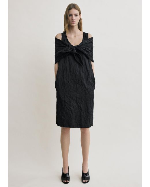 Totême  Black Big Scarf