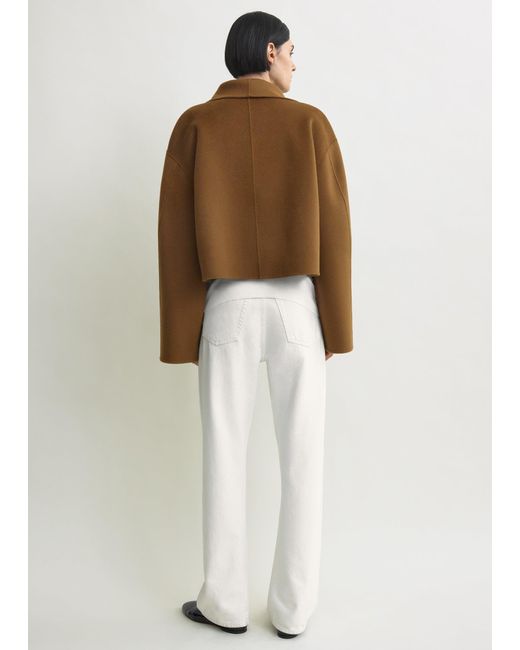 Totême Brown Signature Doublé Jacket