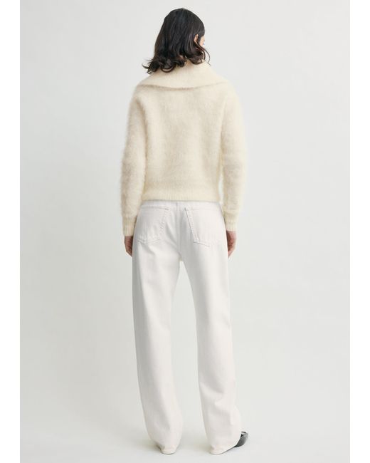 Totême Natural Funnel Alpaca-Blend Knit