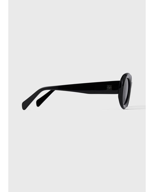 Totême Blue Oval Sunglasses