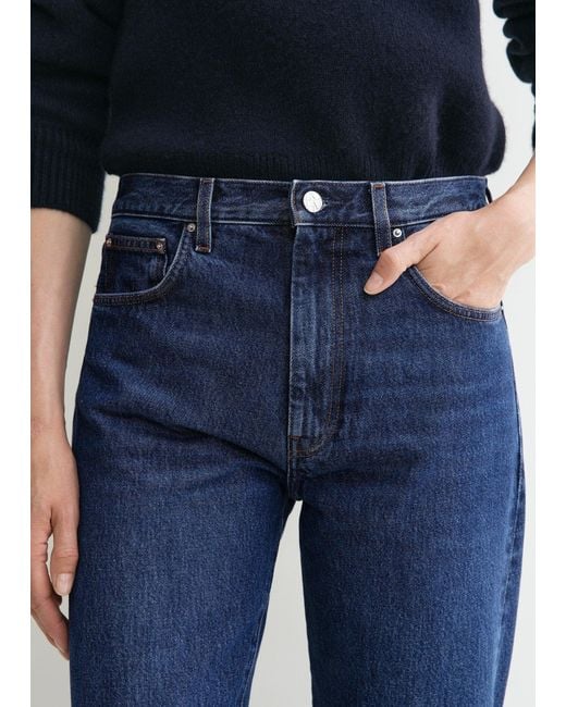 Totême Blue Twisted Seam Denim