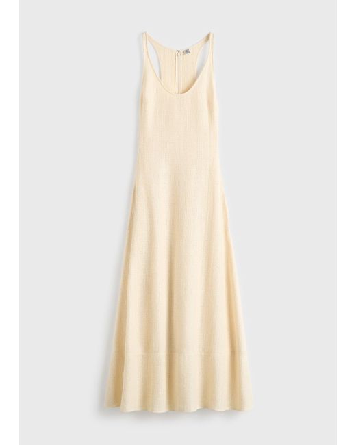 Totême Natural Sculpted Cotton Dress