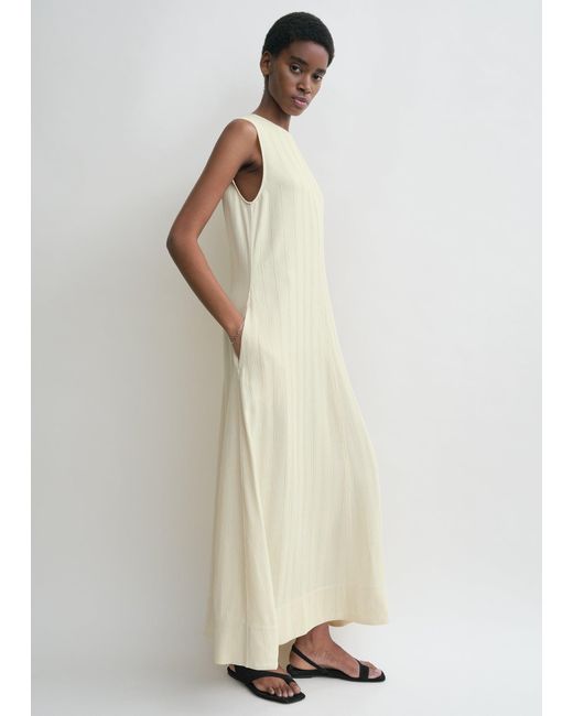 Totême Natural Woven Stripe Dress