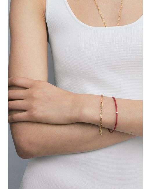 Totême White Mini Diamond Bracelet
