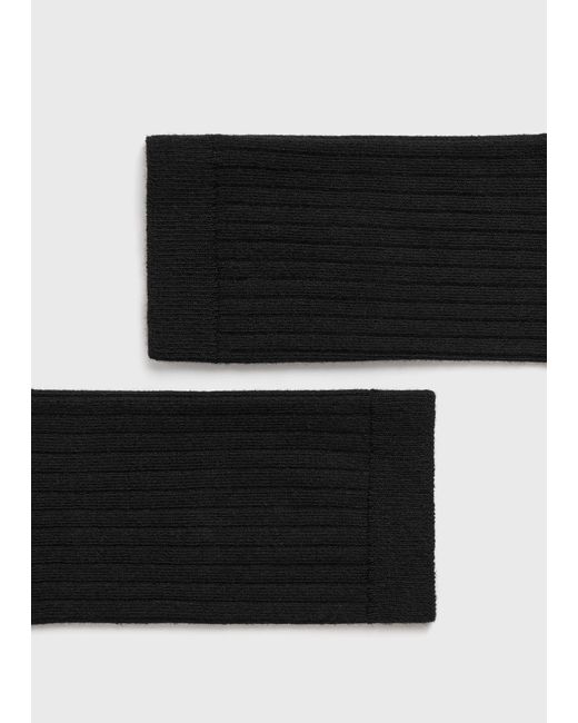 Totême Black Crew Socks