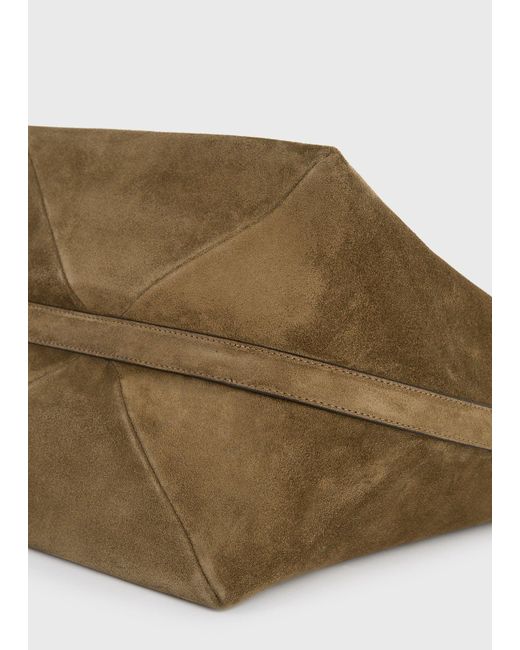 Totême  Natural Belted Suede Tote
